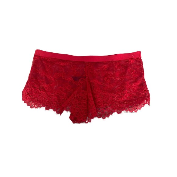 RACHEl Rachel Roy Lace Soft Camisole Set Red Lingerie Size Xlarge Valentines Day - Picture 7 of 9